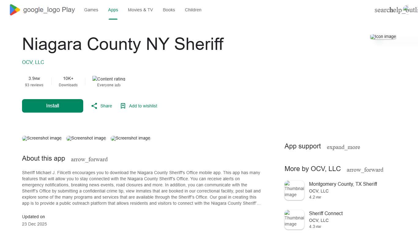 Niagara County NY Sheriff – Apps on Google Play